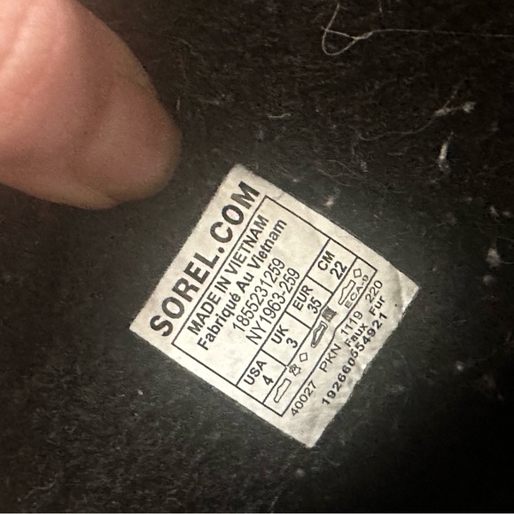 SOREL Yoot Pac Kids / Insulated Waterproof Snow Boots Tan - Picture 8 of 8